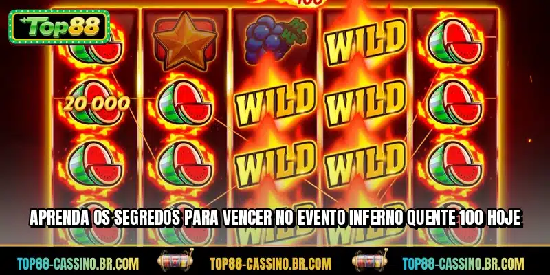 Aprenda os segredos para vencer no evento Inferno Quente 100 hoje