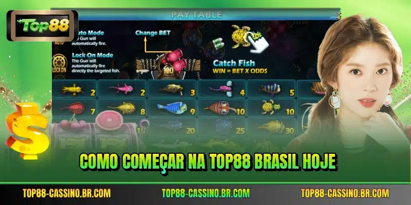 Como começar na TOP88 Brasil hoje