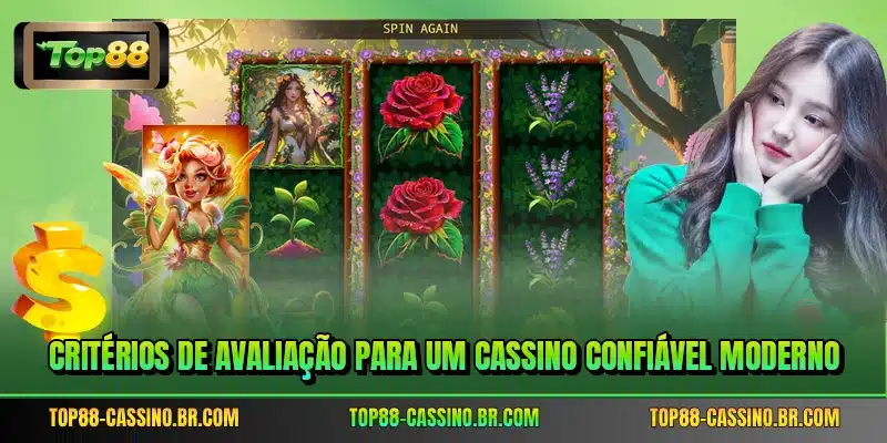 Critérios de avaliação para um cassino confiável moderno