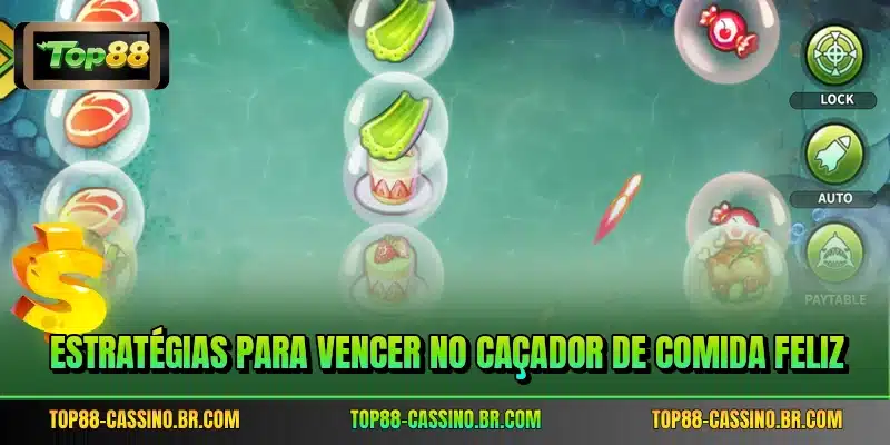 Estratégias para vencer no Caçador de Comida Feliz