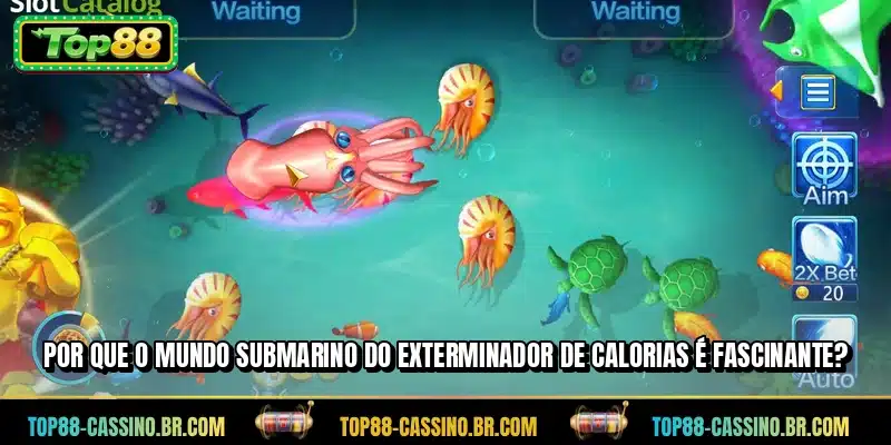 Por que o mundo submarino do Exterminador de Calorias é fascinante?