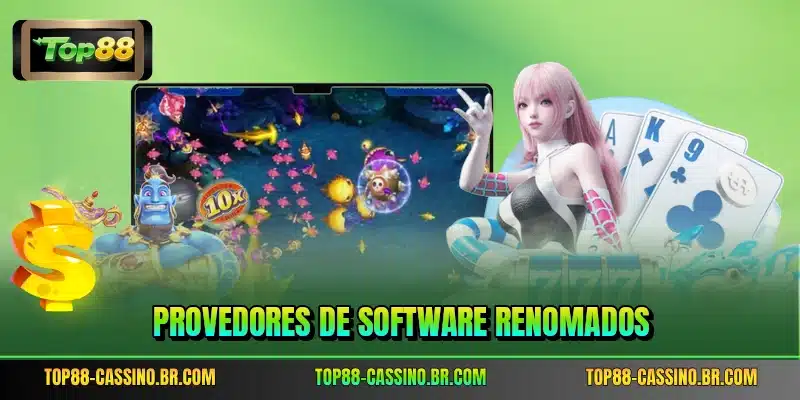 Provedores de software renomados