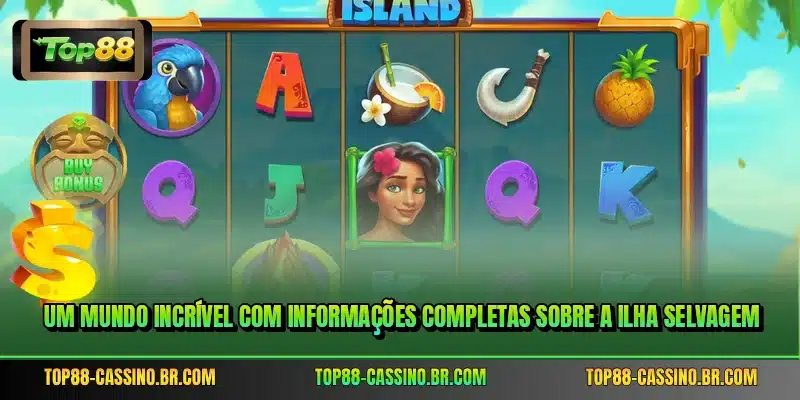 Um mundo incrível com informações completas sobre a Ilha Selvagem