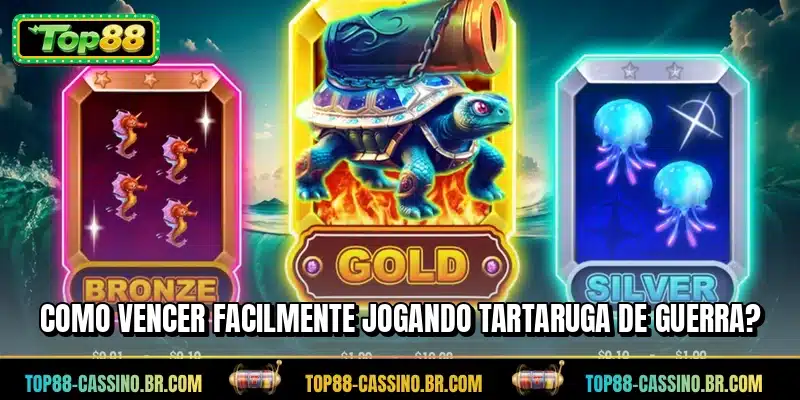 Como vencer facilmente jogando Tartaruga de Guerra?