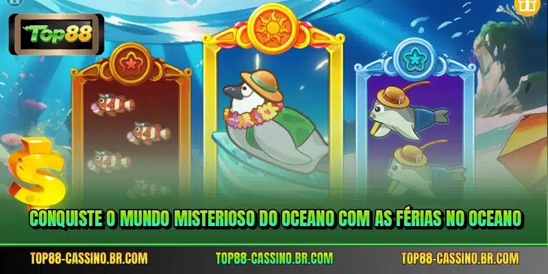 Conquiste o mundo misterioso do oceano com as Férias no Oceano