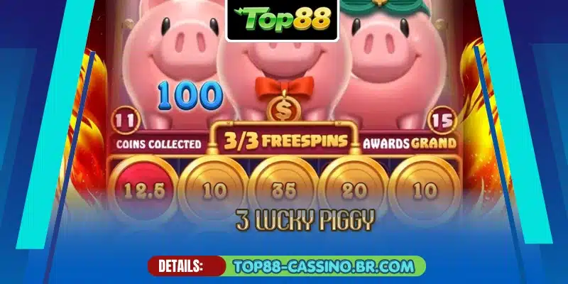 3 Lucky Piggy
