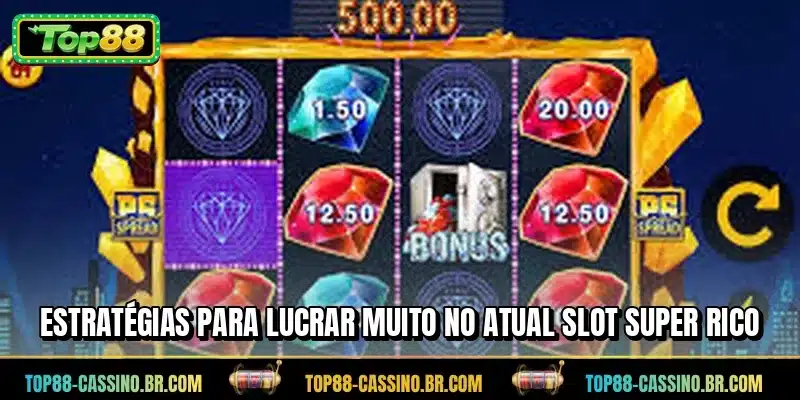 Estratégias para lucrar muito no atual Slot Super Rico